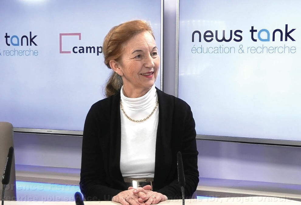 📺 Florence FERRET, Directrice du pôle Services à l’Université numérique Île-de-France, nous présente l’UNIF, le projet ORACCLE/Objectif SUP ! et son actualité !