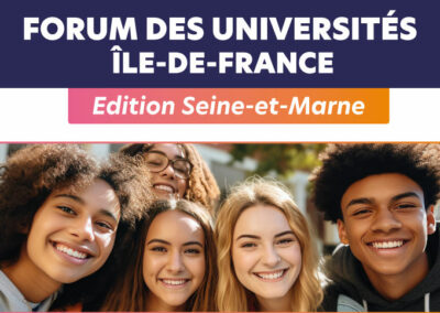 Forum des Universités Ile-de-France | Edition Seine-et-Marne – 4 et 5 juin