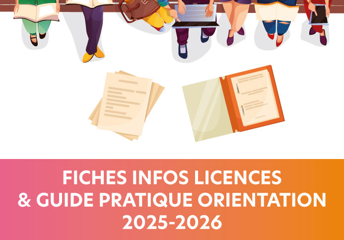 Retrouvez toutes les fiches infos licences 2025-2026 et votre guide pratique !