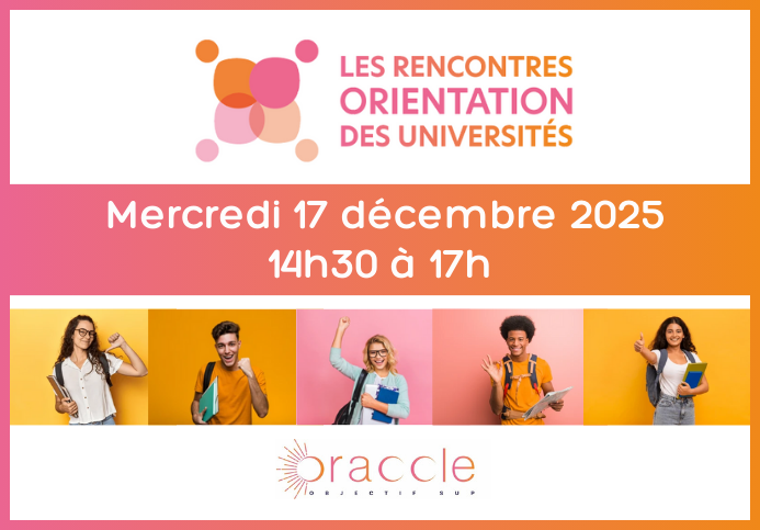 2nde édition « Les Rencontres Orientation des Universités », le 17 décembre 2025